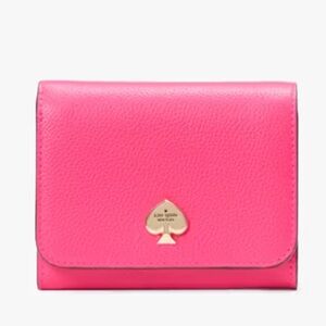 New Kate Spade KAYLA SMALL L-ZIP WALLET